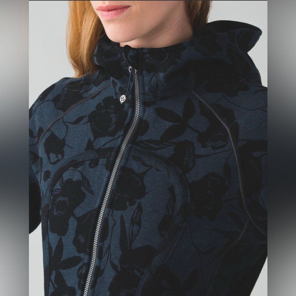Lululemon Scuba Floral Hoodie Sz 4 NEW - Picture 4 of 7